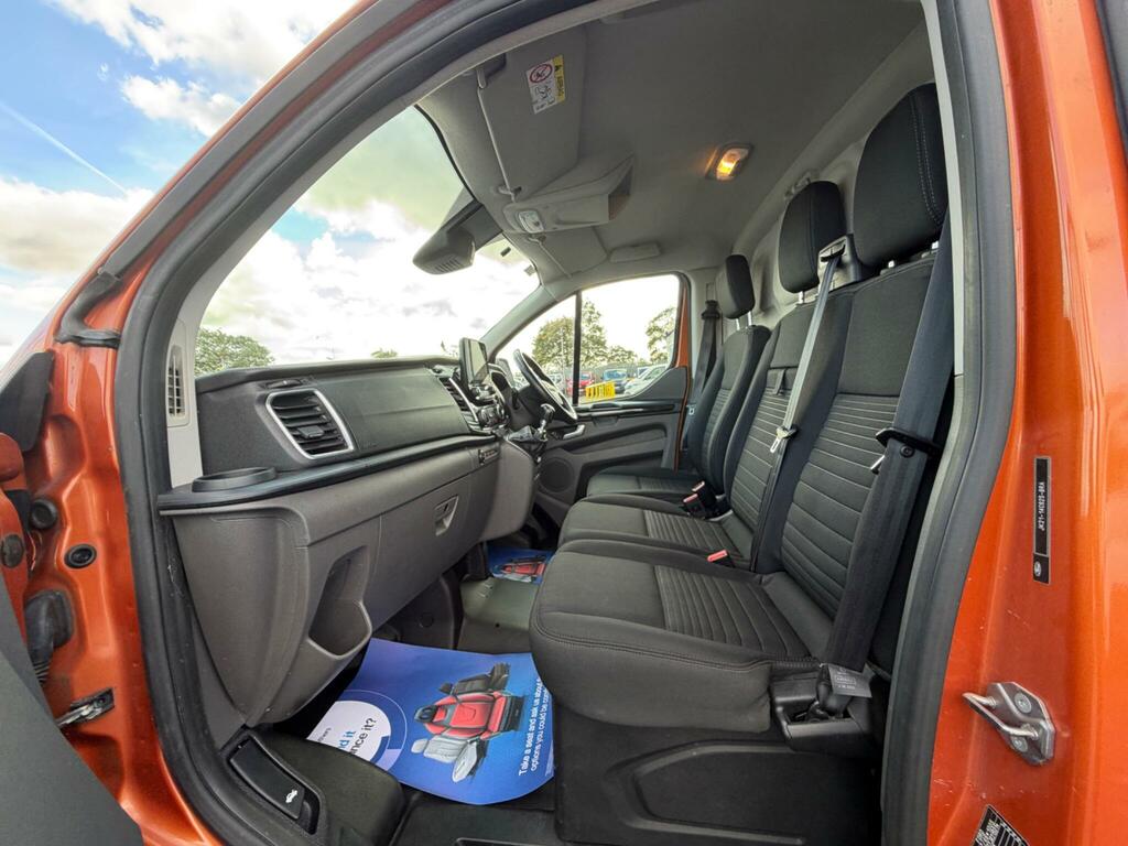 Ford Transit Custom 2.0 L 2.0 300 Ecoblue Leader Crew Van L1 H1 Euro 6 White #19