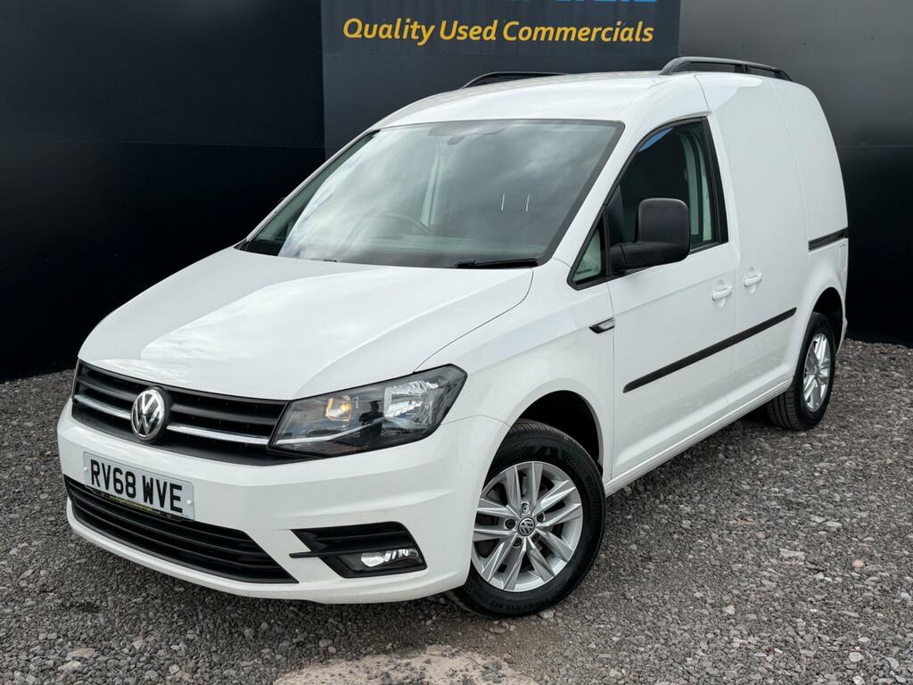 Volkswagen Caddy 2.0 Tdi C20 Bluemotion Tech Highline Swb Euro 6 S White #2