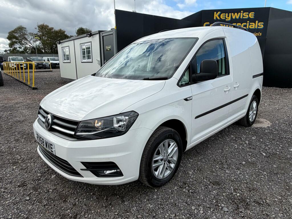 Volkswagen Caddy 2.0 Tdi C20 Bluemotion Tech Highline Swb Euro 6 S White #3