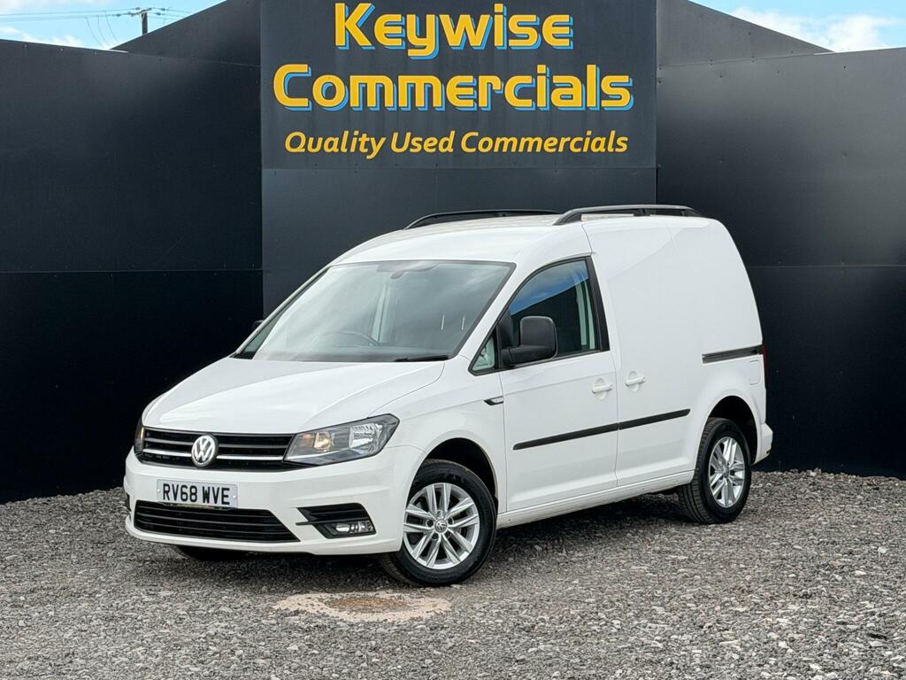 Volkswagen Caddy 2.0 Tdi C20 Bluemotion Tech Highline Swb Euro 6 S White