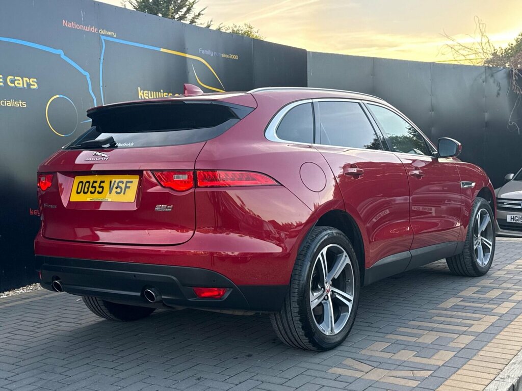 Jaguar F-Pace 2.0 D240 Portfolio Awd Euro 6 Ss Red #5