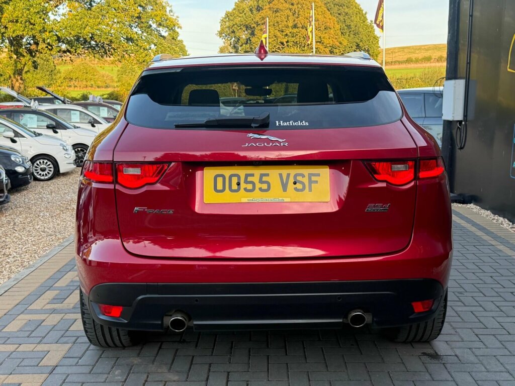 Jaguar F-Pace 2.0 D240 Portfolio Awd Euro 6 Ss Red #4