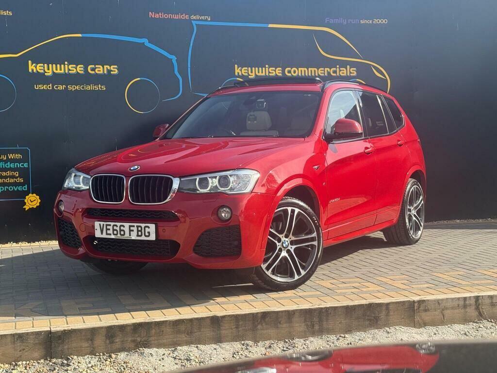 BMW X3 2.0 20D M Sport Xdrive Euro 6 Ss Red