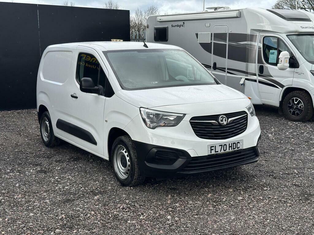 Vauxhall Combo 1.6 Turbo D 2300 Sportive Panel Van Man White #8