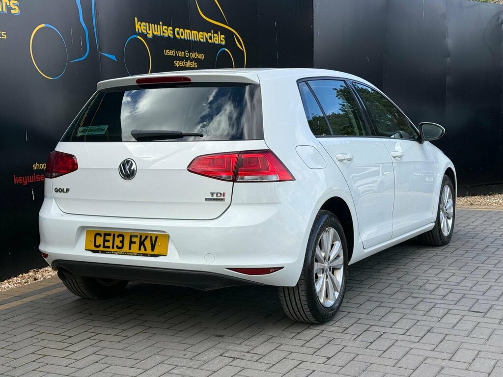 Volkswagen Golf 1.6 Tdi Bluemotion Tech Se Euro 5 Ss White #5