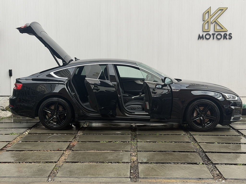 Audi A5 Tdi Ultra S Line Black #4