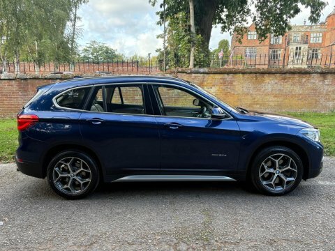 BMW X1 2.0 20D Xline Blue #4