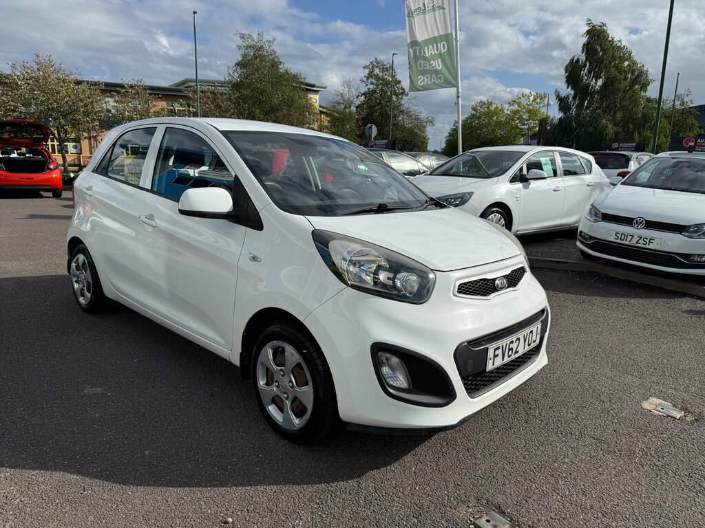 Kia Picanto 1.0 1 Hatchback Euro 5 68 Bhp White #2