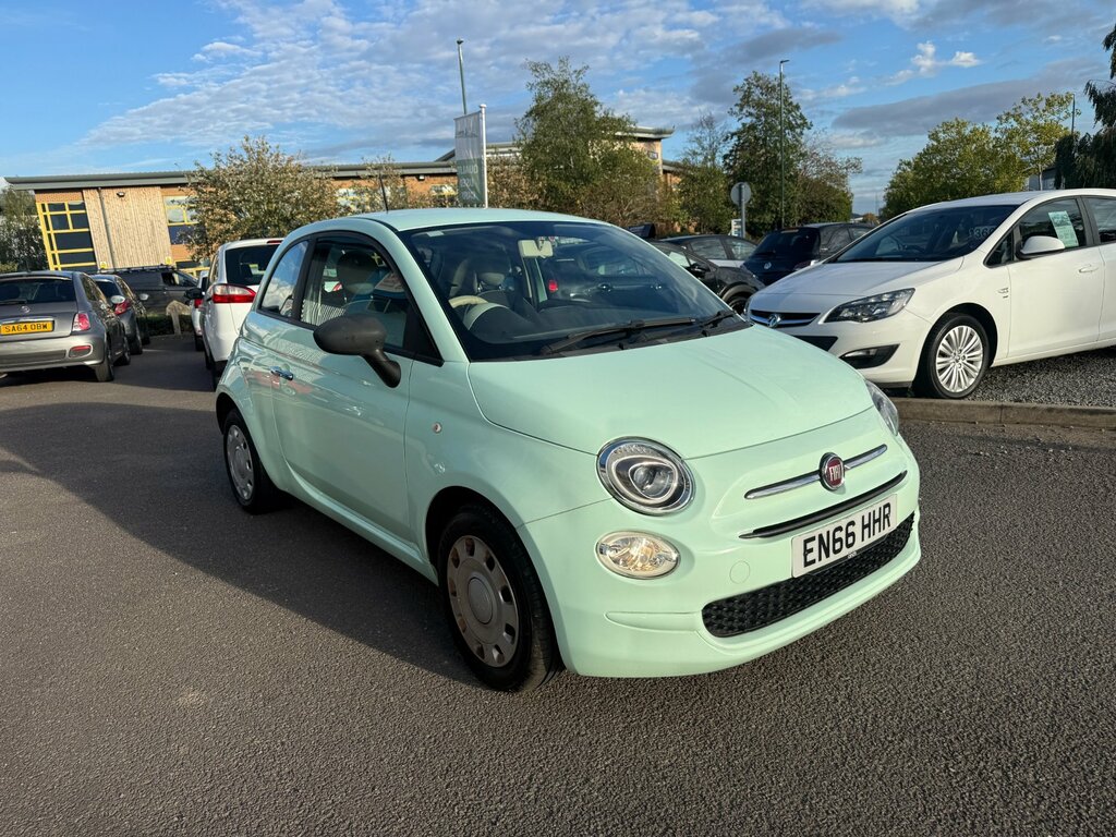Fiat 500 1.2 Pop Hatchback Euro 6 Ss Green #2