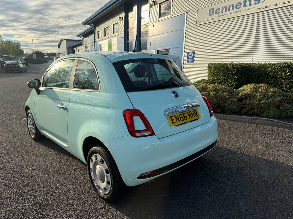 Fiat 500 1.2 Pop Hatchback Euro 6 Ss Green #3