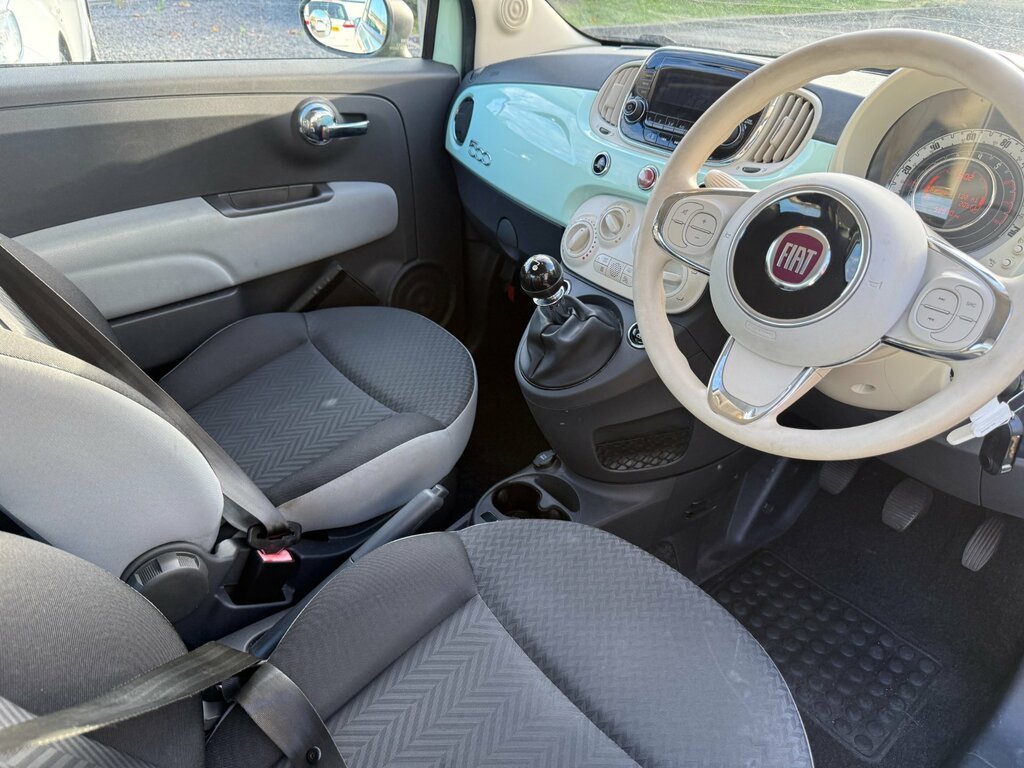 Fiat 500 1.2 Pop Hatchback Euro 6 Ss Green #6