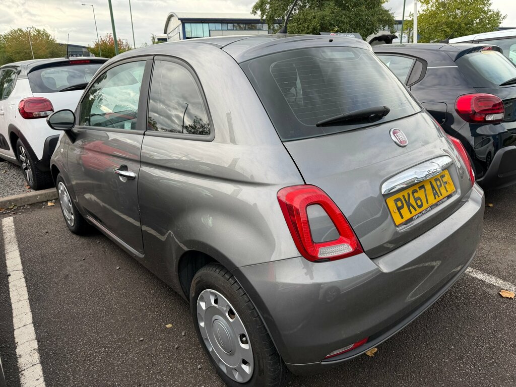 Fiat 500 1.2 Pop Hatchback Euro 6 Ss Grey #3