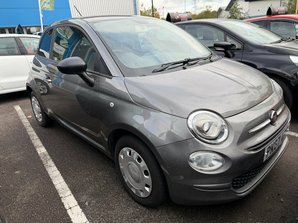 Fiat 500 1.2 Pop Hatchback Euro 6 Ss Grey #2