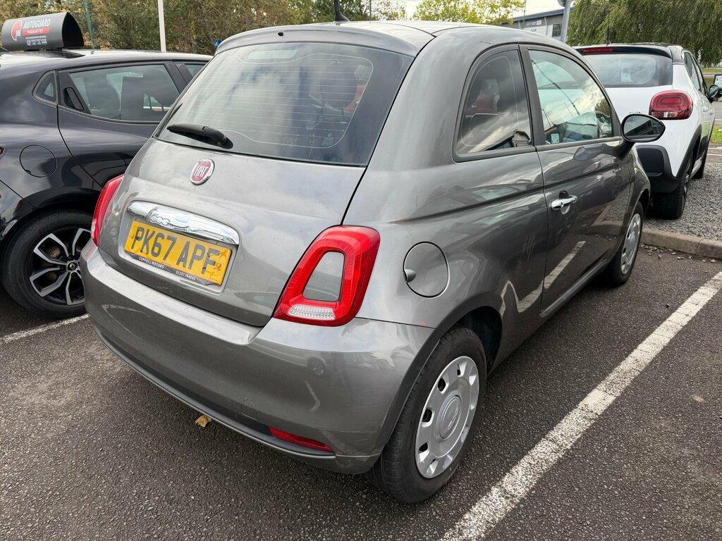 Fiat 500 1.2 Pop Hatchback Euro 6 Ss Grey #4