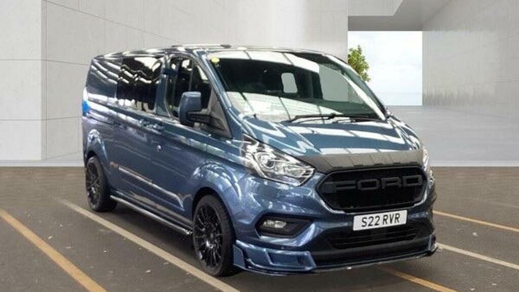 Ford Transit Custom 2.0 320 Ecoblue Limited Crew Van L2 H1 Euro 6 Blue