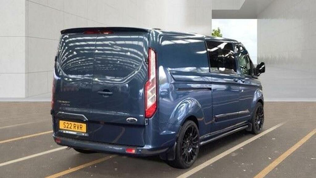 Ford Transit Custom 2.0 320 Ecoblue Limited Crew Van L2 H1 Euro 6 Blue #6