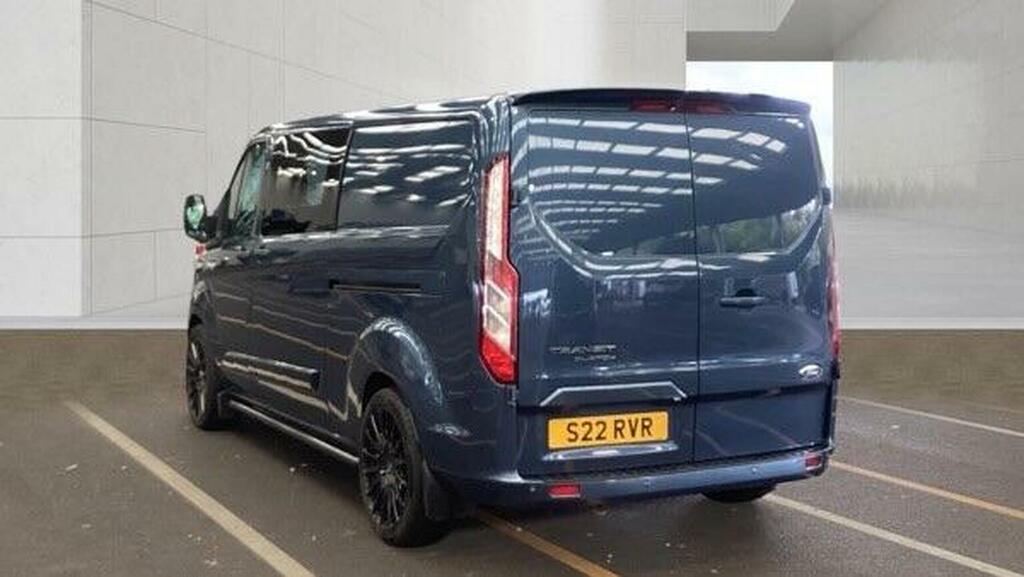 Ford Transit Custom 2.0 320 Ecoblue Limited Crew Van L2 H1 Euro 6 Blue #4