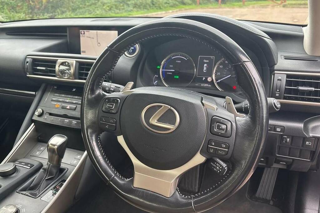 Lexus IS 300H Luxury Cvt Premium Navigation Silver #10