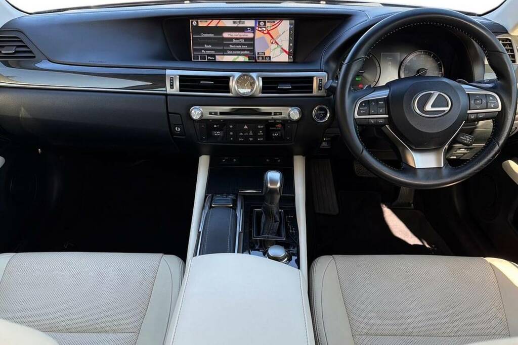 Lexus GS 300H 2.5 Luxury Cvt Blue #6