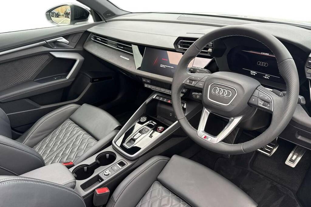 Audi A3 S3 Tfsi Black Edition Quattro S Tronic White #4