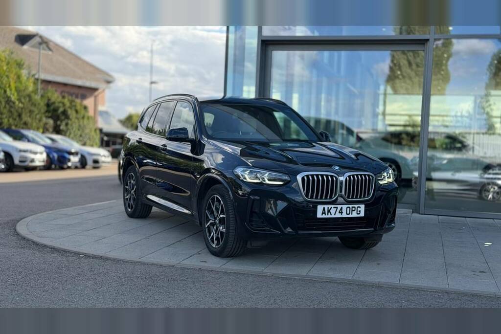 BMW X3 Xdrive20d Mht M Sport Step Black