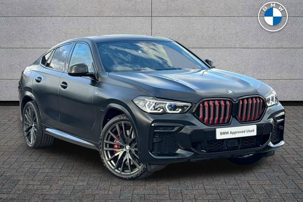 BMW X6 Xdrive40d Mht Black Vermilion Ed Step Black