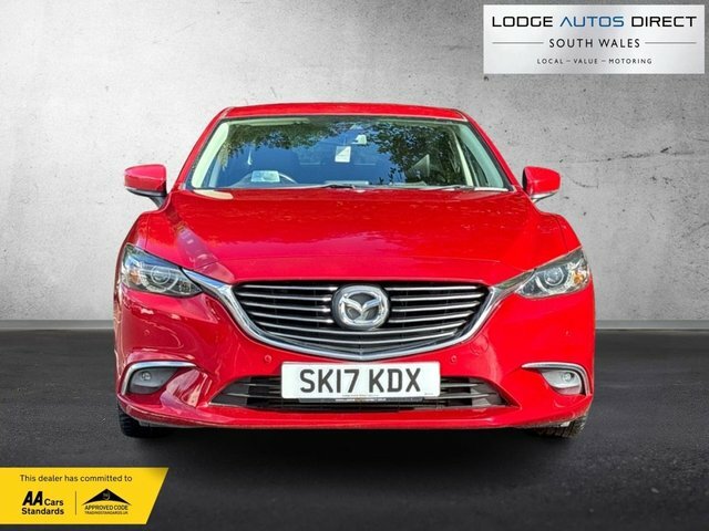 Mazda 6 2.2 Skyactiv-d Sport Nav Saloon SK17KDX Red #3