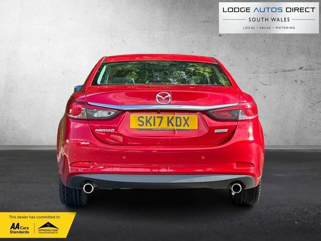 Mazda 6 2.2 Skyactiv-d Sport Nav Saloon SK17KDX Red #4