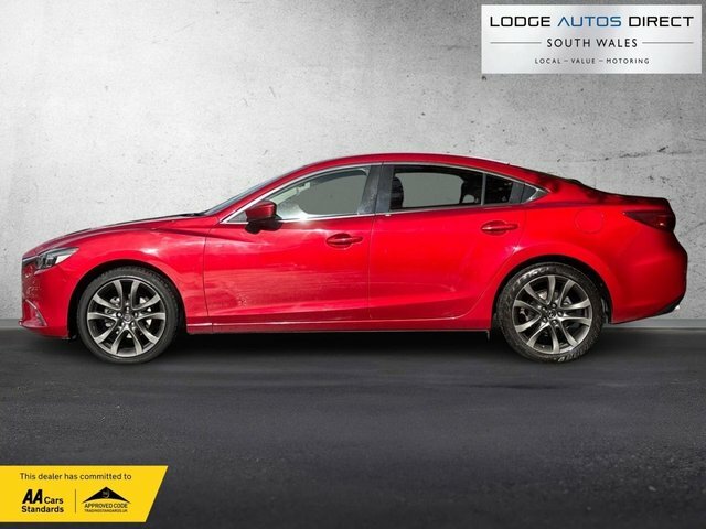 Mazda 6 2.2 Skyactiv-d Sport Nav Saloon SK17KDX Red #6