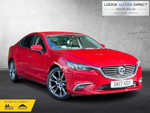 Mazda 6 2.2 Skyactiv-d Sport Nav Saloon SK17KDX Red