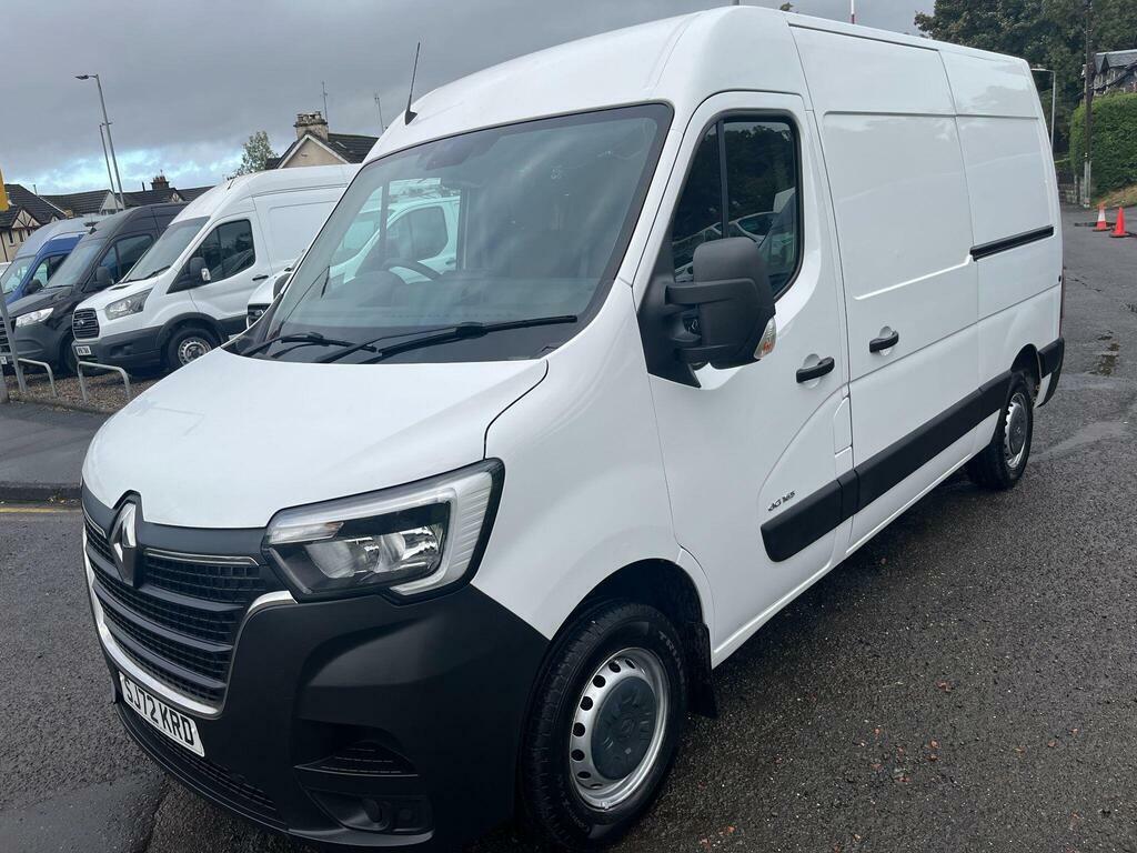 Renault Master 2.3 Dci 35 Business Fwd Mwb Medium Roof Euro 6 White #6