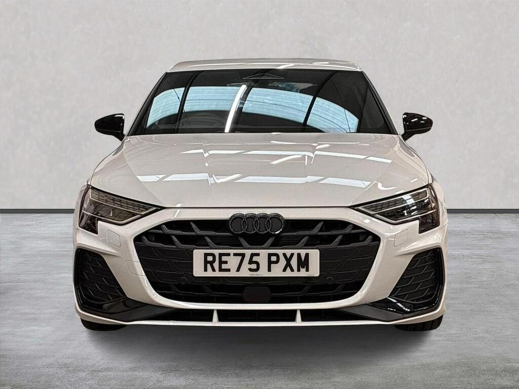 Audi A3 2.0 Tdi 150 Black Edition S Tronic Tech Pack White #5