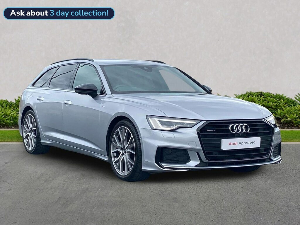 Audi A6 2.0 Tdi 40 Black Edition Estate S Troni Silver
