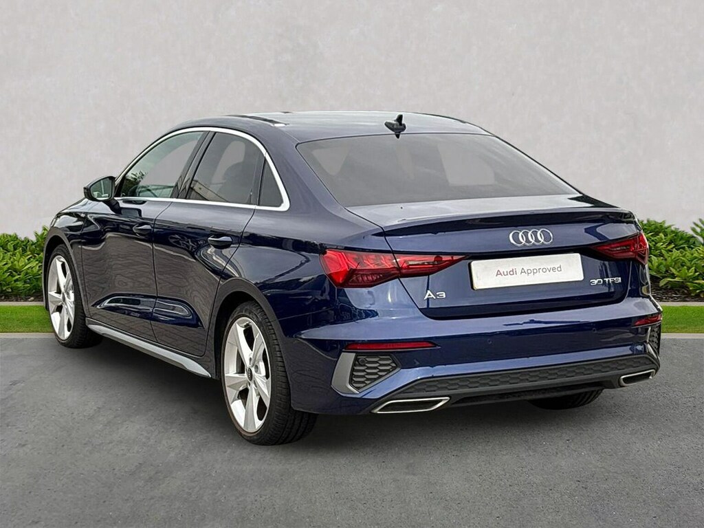 Audi A3 1.0 Tfsi 30 S Line Saloon Euro 6 Blue #2