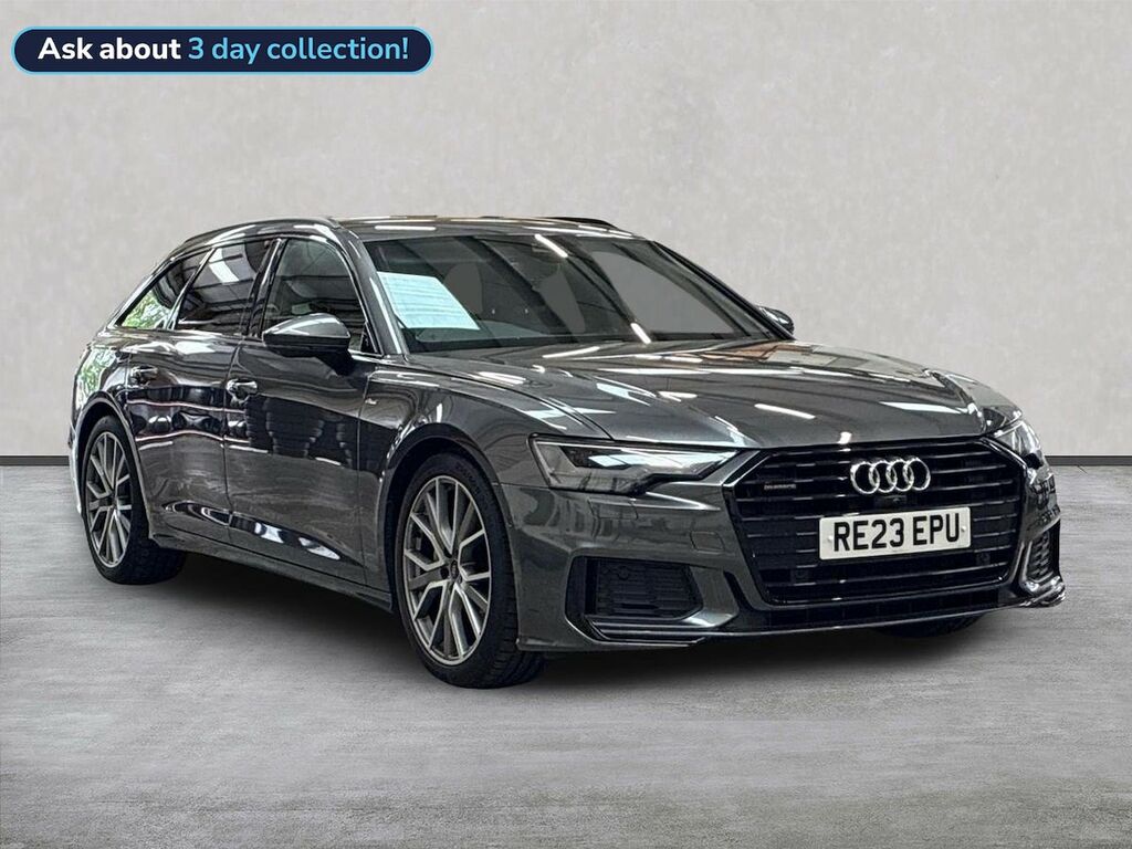 Audi A6 40 Tdi Quattro Black Edition S Tronic Cs Grey