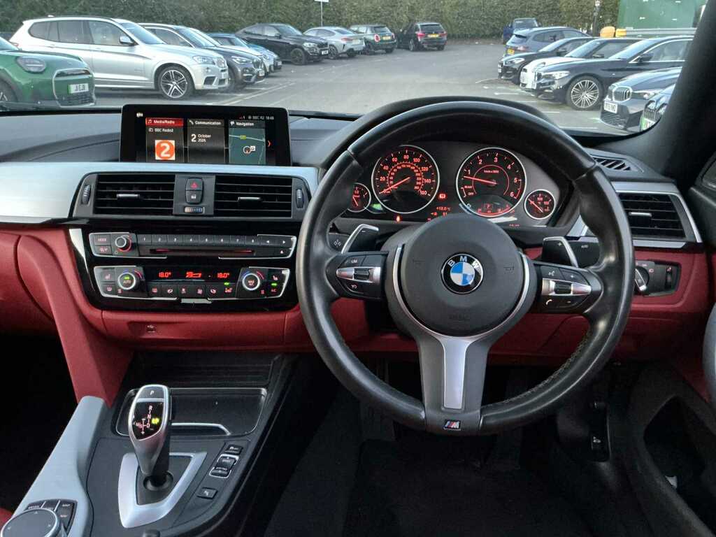 BMW 4 Series 420D M Sport Gran Coupe Black #9