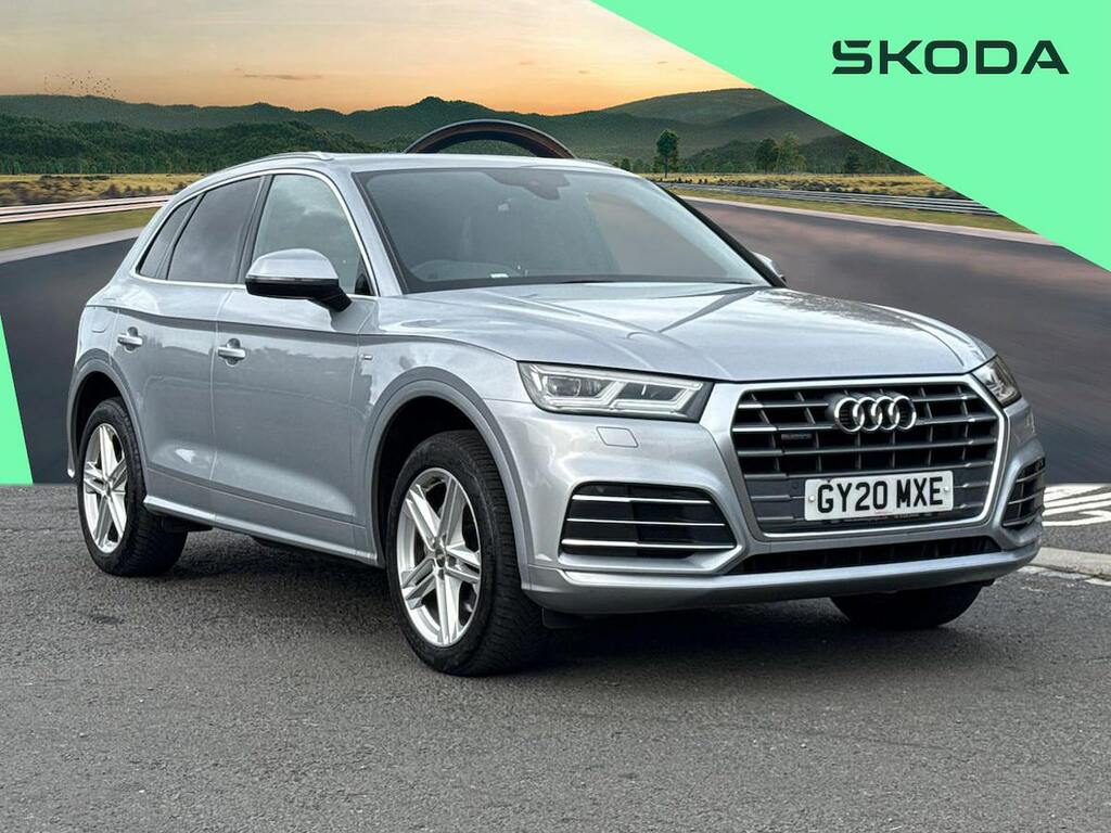 Audi Q5 2.0 Tdi 40 S Line Suv S Tronic Quattro Silver
