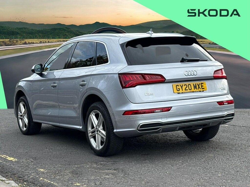 Audi Q5 2.0 Tdi 40 S Line Suv S Tronic Quattro Silver #2