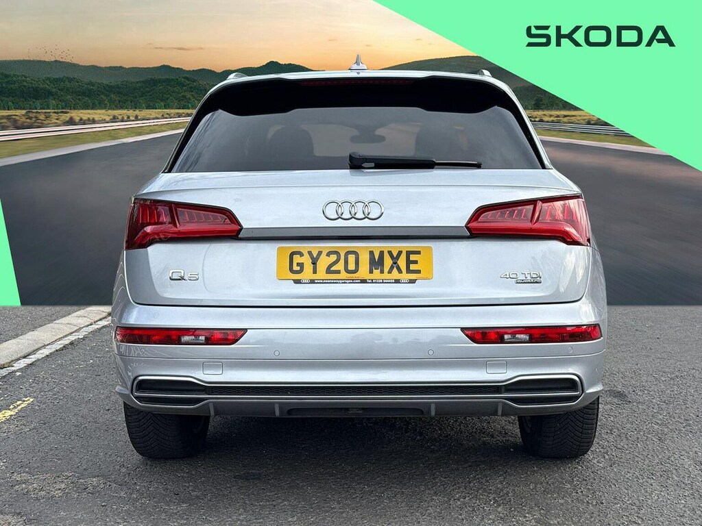 Audi Q5 2.0 Tdi 40 S Line Suv S Tronic Quattro Silver #4