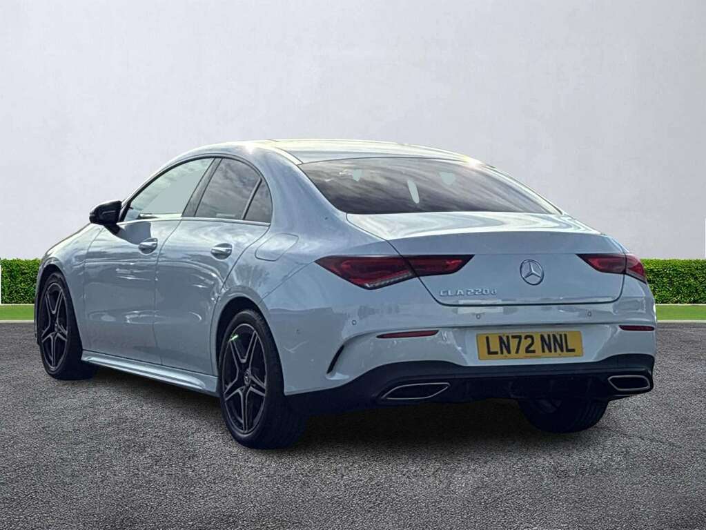 Mercedes-Benz CLA Class Cla 220D Amg Line Premium Tip White #2