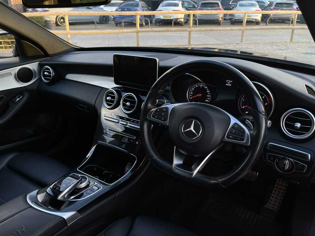 Mercedes-Benz C Class C 300 Amg Line Premium Silver #14