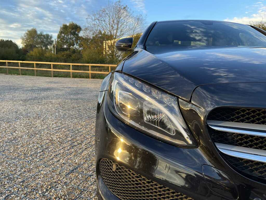 Mercedes-Benz C Class C 300 Amg Line Premium Silver #9