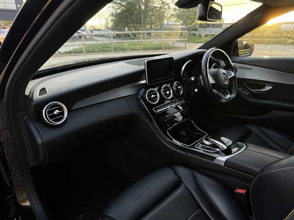 Mercedes-Benz C Class C 300 Amg Line Premium Silver #17