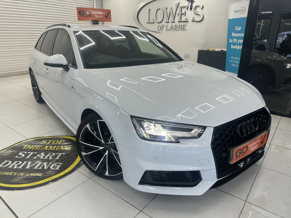 Audi A4 2.0 Tdi S Line White