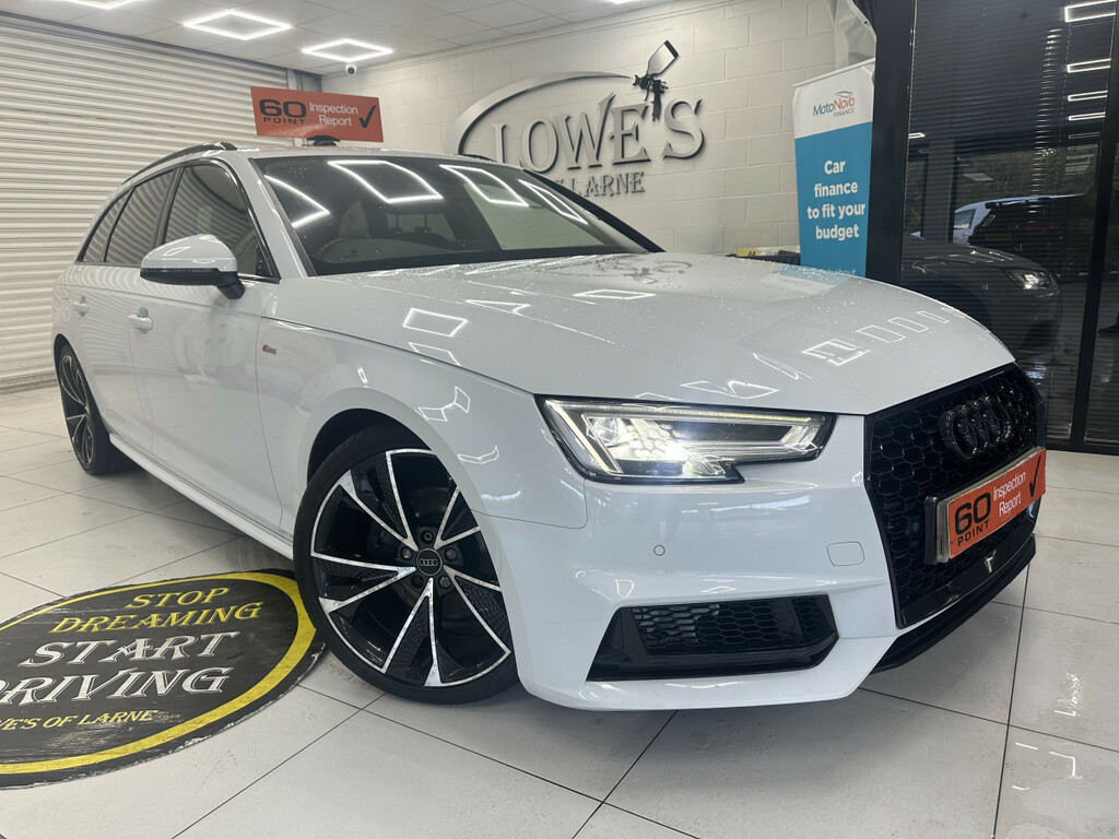 Audi A4 2.0 Tdi S Line White #4