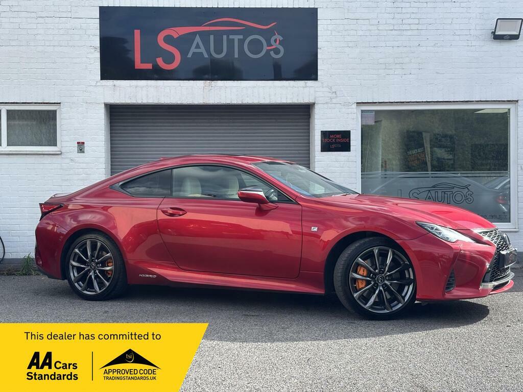 Lexus RC 2.5 300H F Sport Coupe Hybrid E-cvt Eur Red