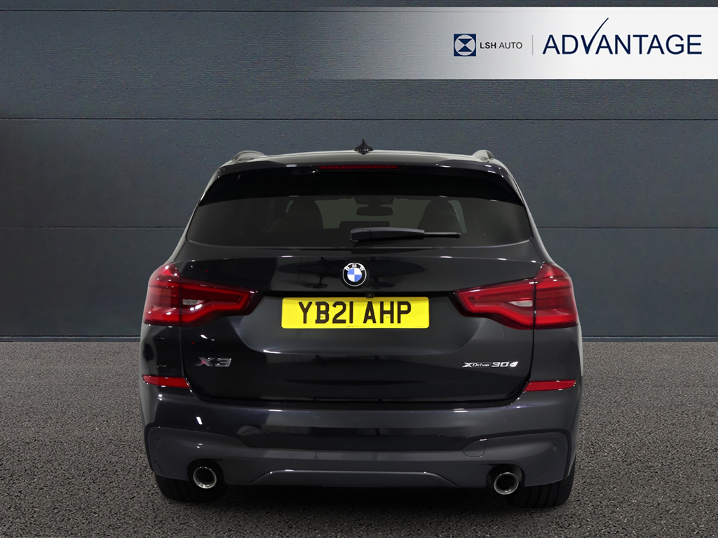 BMW X3 Xdrive30d Mht M Sport Black #5