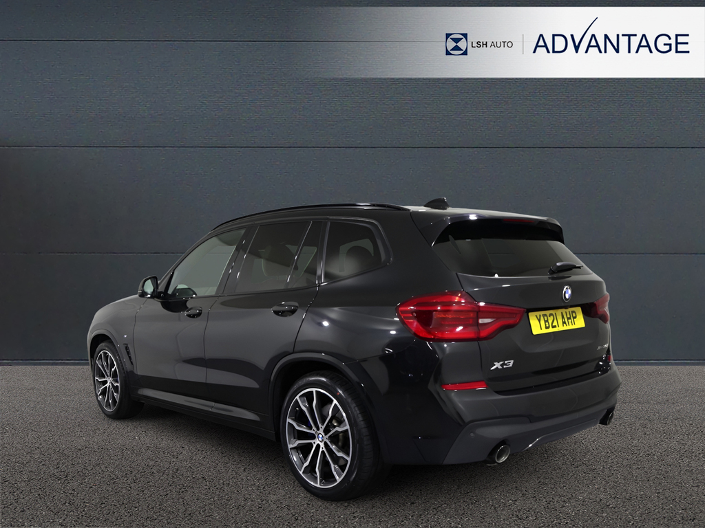 BMW X3 Xdrive30d Mht M Sport Black #3