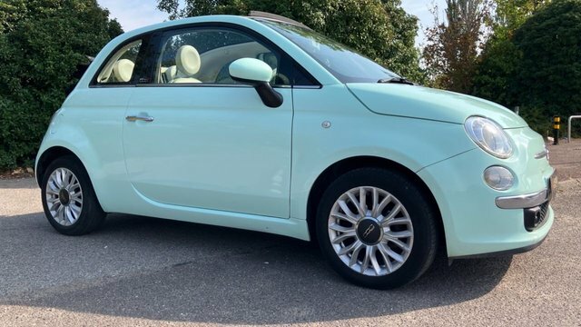 Fiat 500C 1.2 Lounge Convertible Euro 6 S Blue #4
