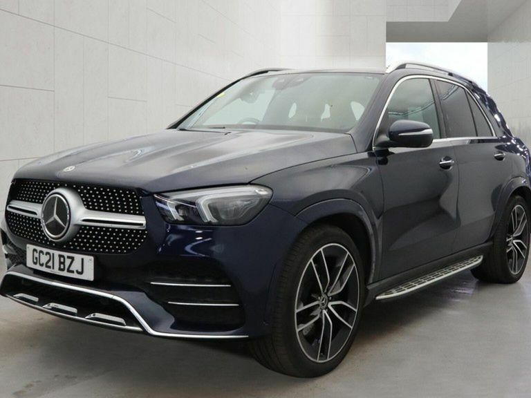 Mercedes-Benz GLE Class Gle 400D 4Matic Amg Line Prem 9G-tron 7 St Blue #4